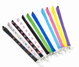 Lanière de téléphone portable de marque de jeu de dessin animé porte-clés lanière de vêtements détachable sous le porte-clés pour iphone caméra sangle Badge corde cou suspendu