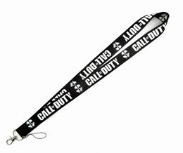 Cartoon Game Lanyard Voor Sleutelhangers Anime Card Cover Badge Houder Sleutelhanger Mobiele Telefoon Charm Accessoires Vriendschap Geschenken