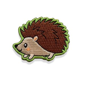Cartoon Hedgehog Animal Patches Patches Couture Notions pour la veste de vêtements Kids Shirts Iron sur Patch