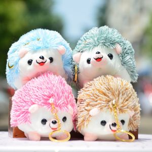 Cartoon Hedgehog Plush Keychains 25 cm pluche speelgoed ringtas hanger pluche speelgoed gevulde dieren speelgoed e20