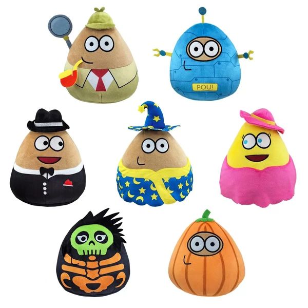 Dessin animé jeu chaud mon animal de compagnie Alien Pou jouets en peluche poupées en peluche Anime cadeaux d'anniversaire décoration de chambre à coucher à la maison