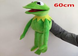 Dessin animé kermit hand marionnet fête en peluche en peluche toys poupées cadeaux 9112736