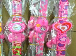 Cartoon Kid Watch Car Rabbit Bear Animal Correa colorida Snap Slap Watches Series de dulces de silicona lindo 5947595