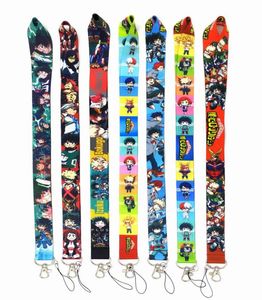 Cartoon My Hero Academia Strap For Keys Phone Mobile Phone Lanyard Id Holder Corde Anime Keychain6090759