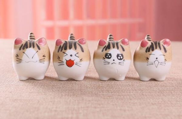 Cartoon Pet Cat Speller Pots Venta caliente Finger plantas suculentas Suculento Fácil Carrera de flores Desktop Decoración de jardín de balcón divertido