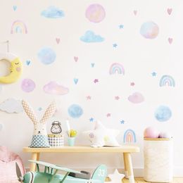 Cartoon roze wallpaper zelf-adhesieve slaapkamer college slaapzaal waterdichte wallpaper bureaublad garderobe renovatie muurstickers