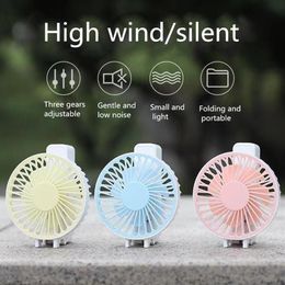 Cartoon Pocket handheld Kleine Fans USB Mini-Studentenslaapzaal Desktop Beugel Fans Portablet Tafelventilator airconditioner222o