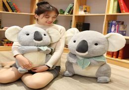 Cartoon populair schattig koala pop plush speelgoed zacht dier gevulde kerstcadeau harig dieren kind meisje mooi geschenk hoge kwaliteit9846338
