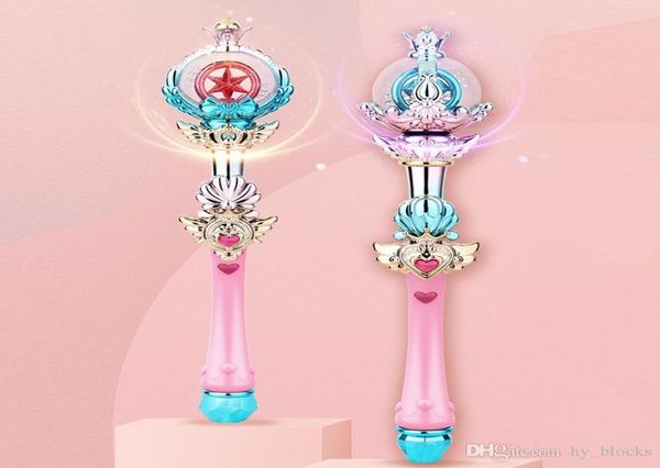 Cartoon Sailor Moon Year Wand Toys Princess Toys Musical Baby Light Led Fairy Luminoso New Magic Birthday Gifts Girl Star Up for Child 7934065