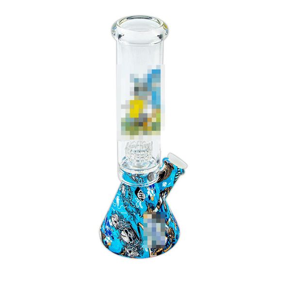 Cartoon Silicone Bong Water Pipe Hookahs 10.2 