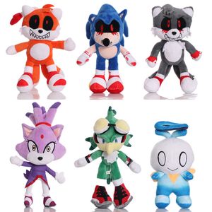 Poupée Sonic de dessin animé, jouet en peluche Sonic, poupée hérisson