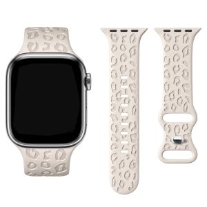 Bracelet de montre Apple style dessin animé, 38mm 40mm 41mm, en silicone, iwatch série 9 8 7 se 3 6 8 9 ultra 2, accessoires