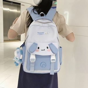 Cartoon damesrugzak Cinnamoroll Leuke eenvoudige schooltas met grote capaciteit My Melody Outdoor Leisure Travel Backpack