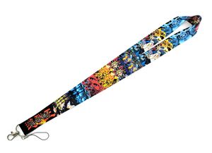 Cartoon yu-gi-oh nekband lanyard voor sleutel idkaart mobiele telefoon riemen usb badge houder hang touw lariat lanyards