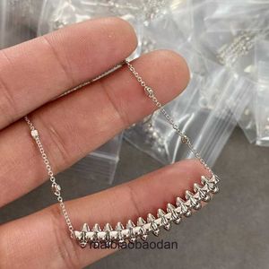 Cartre high -end sieraden kettingen voor dames kogel verguld met 18k rosé goud CNC Precisie hangkraagketen origineel 1: 1 met echt logo en doos