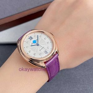 Cartre Luxury Top Designer Automatic Watan Watch Watch Key Series Swiss Gold 35 mm avec boîte d'origine