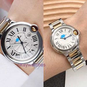 Cartre Luxury Top Designer Automatic Watchs Blue Balloon Couple Watch Mens Machinery Womens Quartz avec boîte d'origine