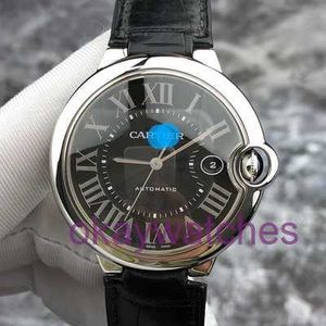 Cartre Luxury Top Designer Automatische horloges Counter Lekdetectie Blue Ballon Zwitserse horloge Mechanische heren WSBB0003 met originele doos
