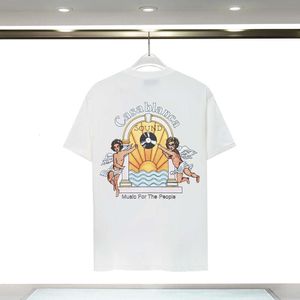 Casa Blanca Casablanc Casablanca T-shirts Vrouwen T-shirt Sml Xl 2022 Nieuwe Stijl Kleding Heren Designer Grafische tee