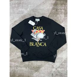 Casa Blanca Hoodie Designer Sweatshirts Tennis Casual Casa Men Men Pullover Jumper Sweater Casablanc Shirt Hoodie Casa Blanca Brand 8485