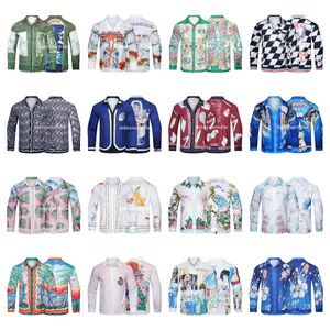 Casa Blanca Man Polo-Shirts Casablancas Shirt Designer Masao San Print Men s