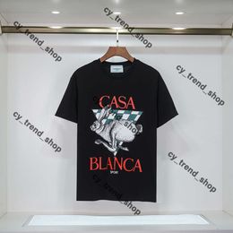 Casa Blanca Shirt Casablanc Shirt Men Designer Shirts Mens Shirts Suit Brand Hawaii Floral Letter Imprimer Beach Shirts Casablancas Man Shirts Silk Taille M-3XL RHUDE 734