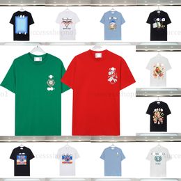 Casa Blanca Shirt Designer T-shirt Mens Casablanc Tshirt Tracksuit Tenues Leisure Vêtements de vêtements de sport