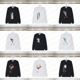 casa blanca sweatshirts High Street Grafisch Hoody Heren Sweatshirt Klassiek Sterrenkasteel Letter Logo Print Mode Casual Sweatshirt met ronde hals Designer hoodie