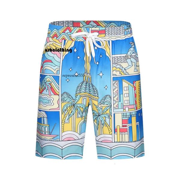 Casa Blanca t-shirt été nouveau short de plage, tenue de Couple ample pour hommes, Capris de sport décontracté pour jeunes Casablanca