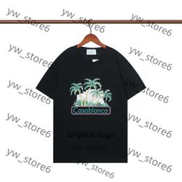 Casa Blanca T-shirts New Style Mens Casablanc T-Shirts Designer Casablanc T-shirt Causal T-T-t-t-t-shirt