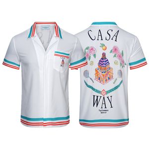 Camiseta de lujo para hombre de Casa Designer, camiseta de lujo para mujer y hombre, camisetas clásicas de moda, camiseta de manga corta y cuello en V