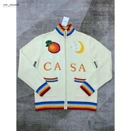 casablanc jas Designer casa blanca Casual jas Trainingsjack met lange mouwen casa blanca man Wave Shell Sport Luxe ademend vermogen Outwears Casablanc 9764