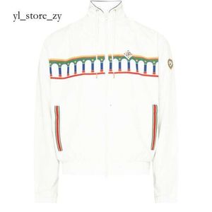 Diseñador de chaqueta Casablanc Casa Blanca Caza casual Jacket de manga larga Casa Blanca Man Wave Shell Sport Luxury Apretabilidad Sutwears Casablanc 4481