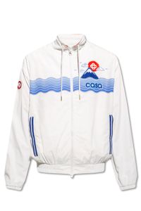 Diseñador de chaqueta Casablanc Casa Blanca Caza casual Jacket de manga larga Casa Blanca Man Wave Shell Sport Luxury Aprendilzgo Outwears Casablanc