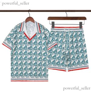 Casablanc-s 24ss Designer Hommes T-shirt Ensemble Masao San Imprimer Chemise décontractée pour hommes et chemise courte en soie pour femmes T-shirts de haute qualité Transport Hommes Tshirt Taille M--3XL 959