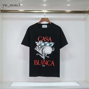 Casablanc Shirt Men T-shirts Designer Casa Blanca Fashion Men T-shirts décontractés Casa Man Clothing Street T-shirts T-shirts Tennis Club Casablancas Shirts Shorts D7d6