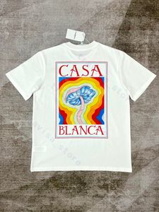 Casablanc T-shirt Men Designer T-shirts printemps d'été Nouveau style Starry Castle Sleeve Casa Men T-shirts Club Tennis US SIZE S-XXL