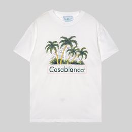 Casablanc Tennis Club T-Shirt Mens Mens Designer Shirts For Men Casablanca Shirt Camiseta Mode décontracté Tees Kleidung Street Summer Clothing 799