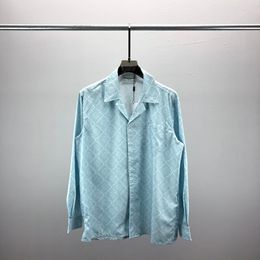 Casablanca 23SS TAFEL Tennis Club Shirts Fortune Cat Stadium Men Designer shirt met lange mouwen#027