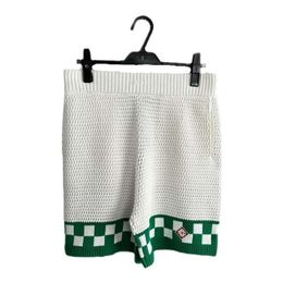 Casablanca shorts brodés de créateurs de créateurs de vacances en tricot short sportif lâche pantalon décontracté creux