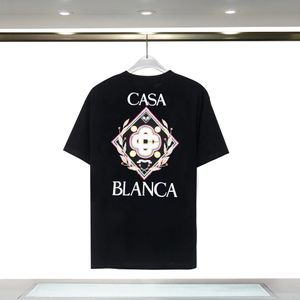 Casablanca Mannen T-shirt Set Designer Shirt Masao San Gedrukt Mannen Casual Shirt Vrouwen Losse Zijde Casablanca Shirt Hiphop Casual Shirt