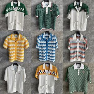Camisas de punto de Casablanca Fantasía Siciliana Camisa de manga corta Camisas de ensueño de hadas de verano
