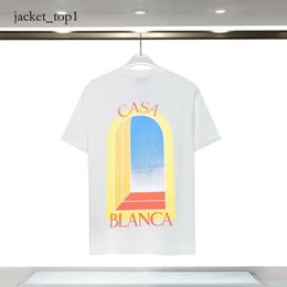 Casablanca camisetas para hombre, camiseta para mujer, camiseta Casablanc, ropa de nuevo estilo 2024, camiseta gráfica de diseñador para hombre, Casa Blanca 5489