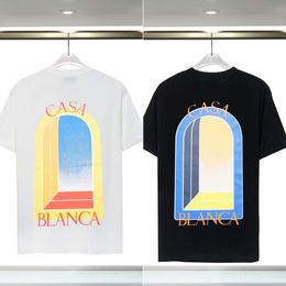 Casablancas Men T Shirts Designer T-shirt Casablanc T-shirt Fashion Men Casual t-shirts Man Street T-shirts Tennis Club Casa Blanca Shorts Mouw Luxe shirtgrootte XXXL