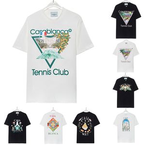 Casablancas t-shirt mannen dames designer t-shirts teen kleding tops man