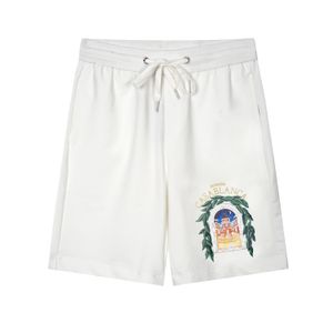 Casablancase Men Cotton Shorts Designer Brand Brand Designer Short Casual Shorts Free Transportation Taille M - 2xl