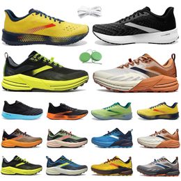Cascadia 16 hommes femmes chaussures de course hyperion tempo designer sneaker maille noir blanc gris jaune orange vert mens entraîneurs extérieurs baskets sportives chaussures