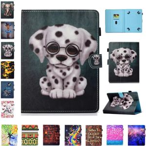 Boîtier 8 pouces tablette universelle Étui mignon pour Lenovo Tab 2 A850 A5500 A850F A850LC TAB3 8 pouces TB3850M 850F PRINT PU COUVERTURE