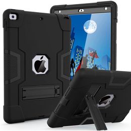 Case Armour Stand Aprofproof Kids Tablet Case pour iPad Air 10.2 10.5 11 12,9 pouces 2021 I Pad Pro 9.7 Mini 6 5 4 3 2 7th 8th 9th Cover