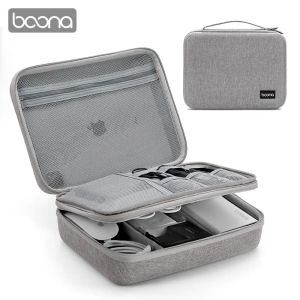 Case BOONA EVA Hard Shell Elektronische Organizer Case voor iPad Pro 11 inch Harde Schijf Kabels Oortelefoon Mobiele Telefoon AC Adapter Multifunctioneel